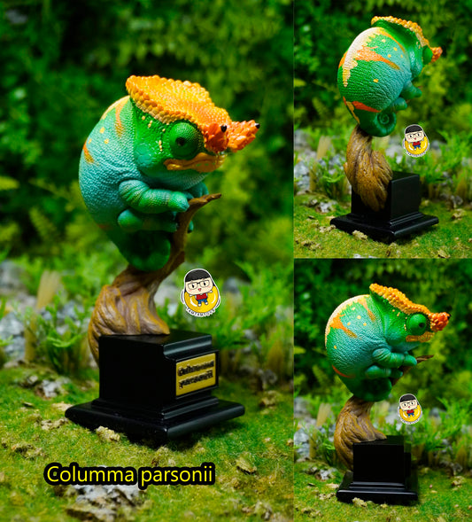 Natural History Mini Series - Chameleon - Columma parsonii figure