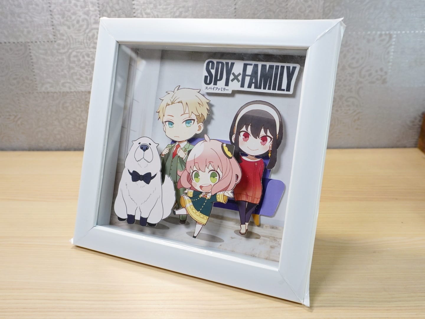 3D Anime Diorama Frame: Spy X Family - 20x20cm Shadowbox wuth Music