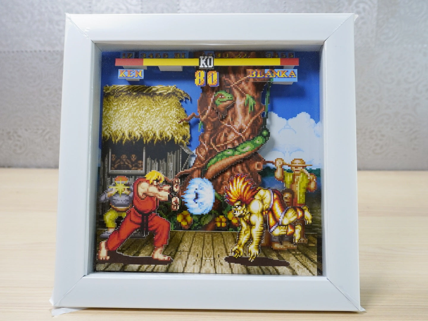 3D Retro Games Diorama Frame: Blanka's Stage - Street Fighter 2 - 20x2 –  Tamtamtoys