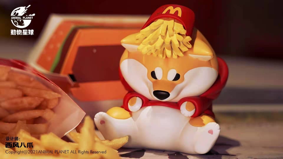 Animal Planet - Shiba Inu Fast Food Series - French Fries