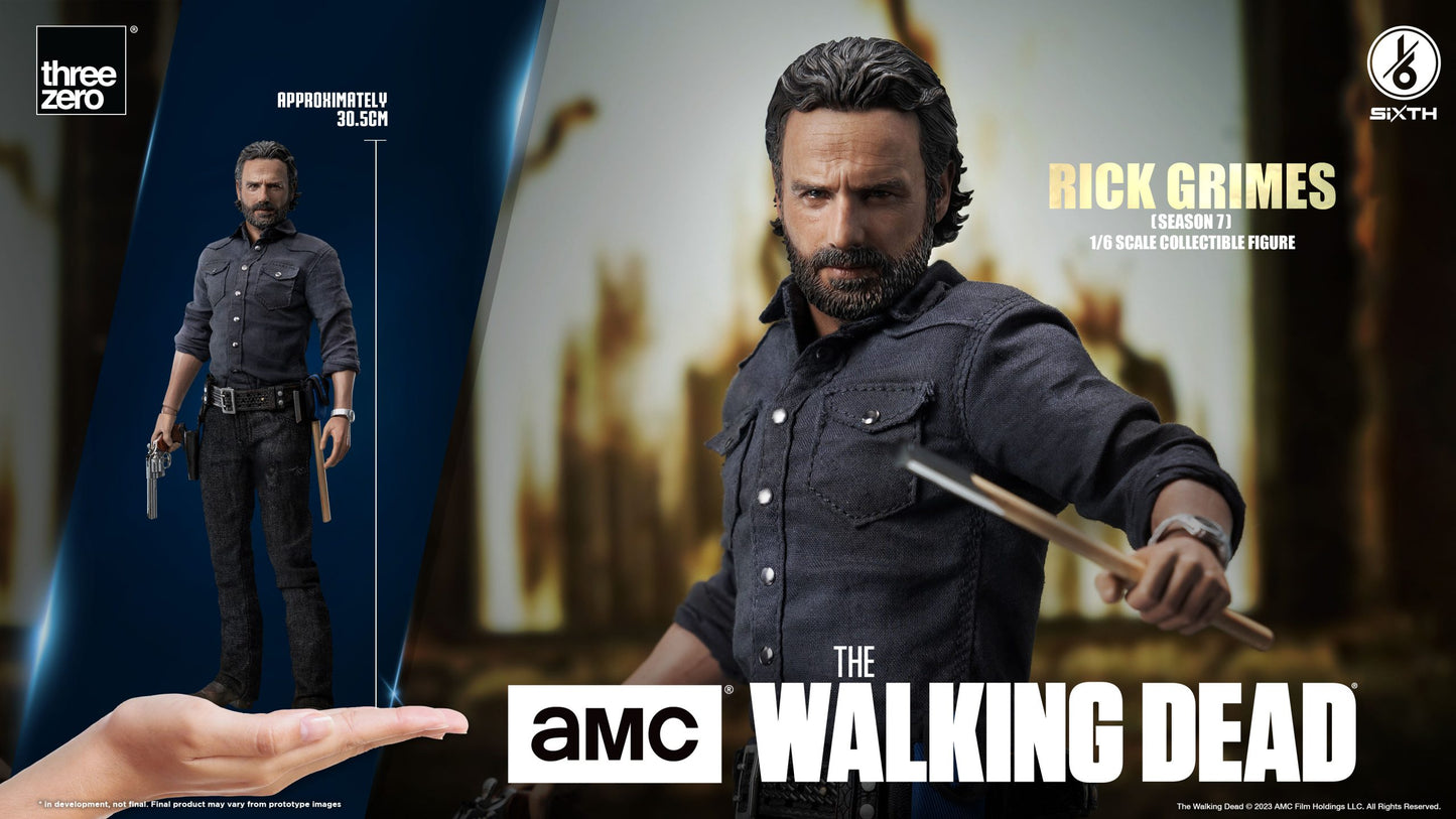 Threezero The Walking Dead 1/6 Rick Grimes (Season 7) action figure