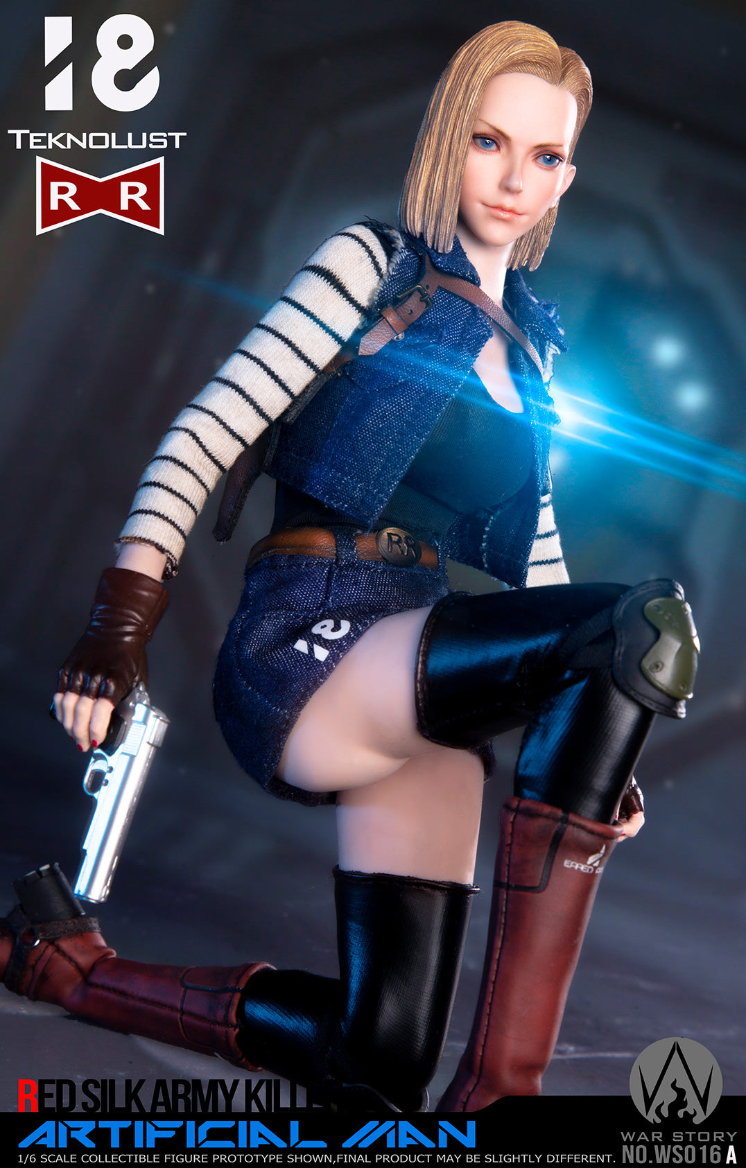 PART 1/6] Headsculpt War Story Android 18 - WS016A figure – Tamtamtoys