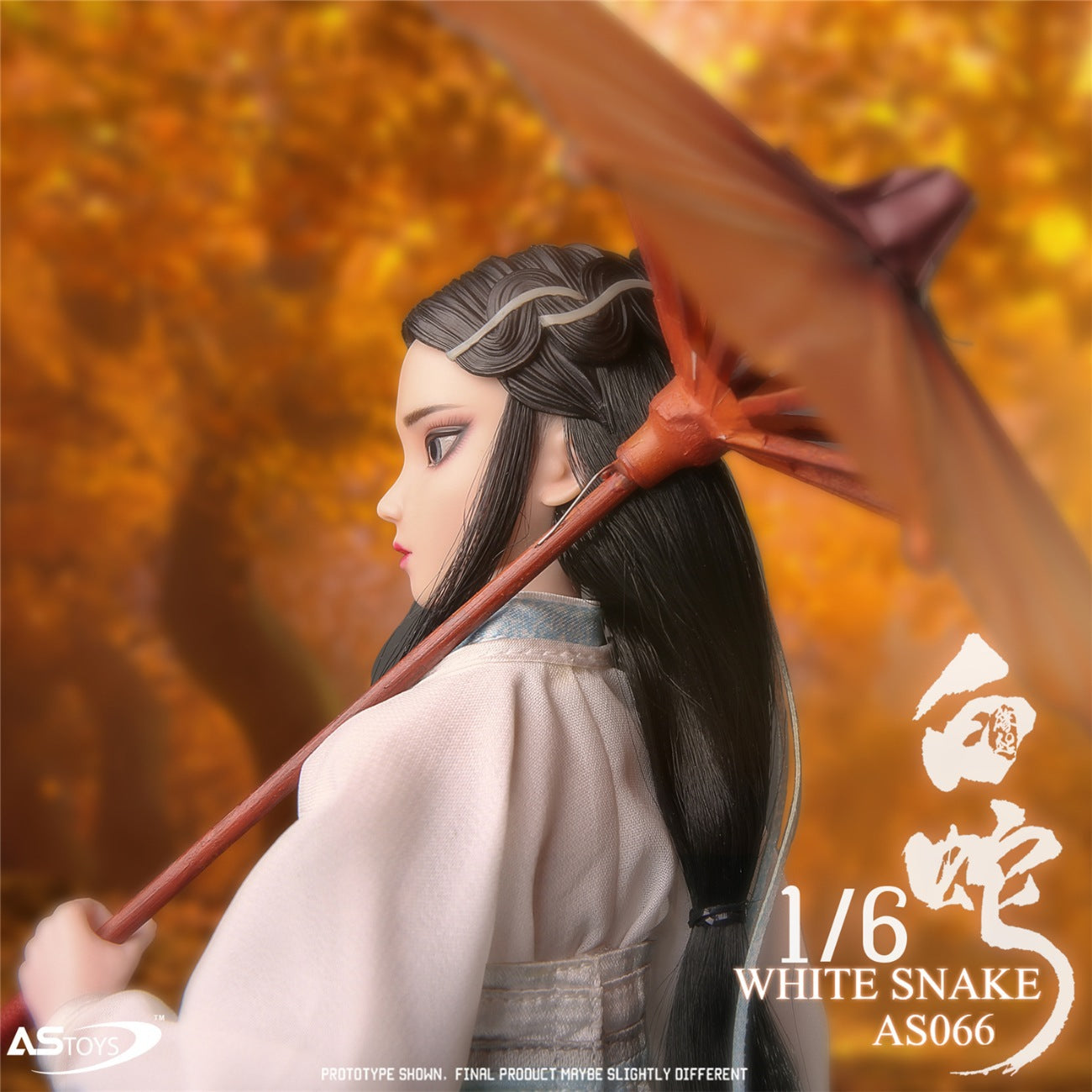 ASTOYS 1/6 AS066 WHITE SNAKE - Xiao-Bai (Blanca) action figure