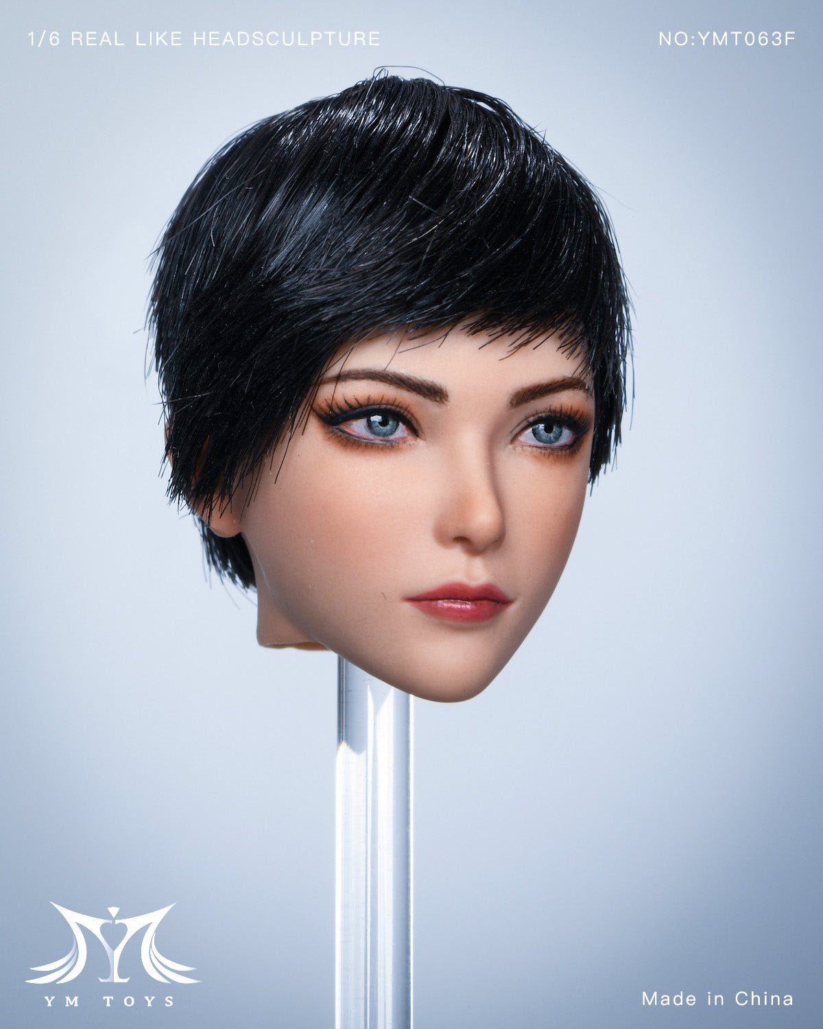 YMTOYS Headsculpt YMT063F for action figure scale 1/6