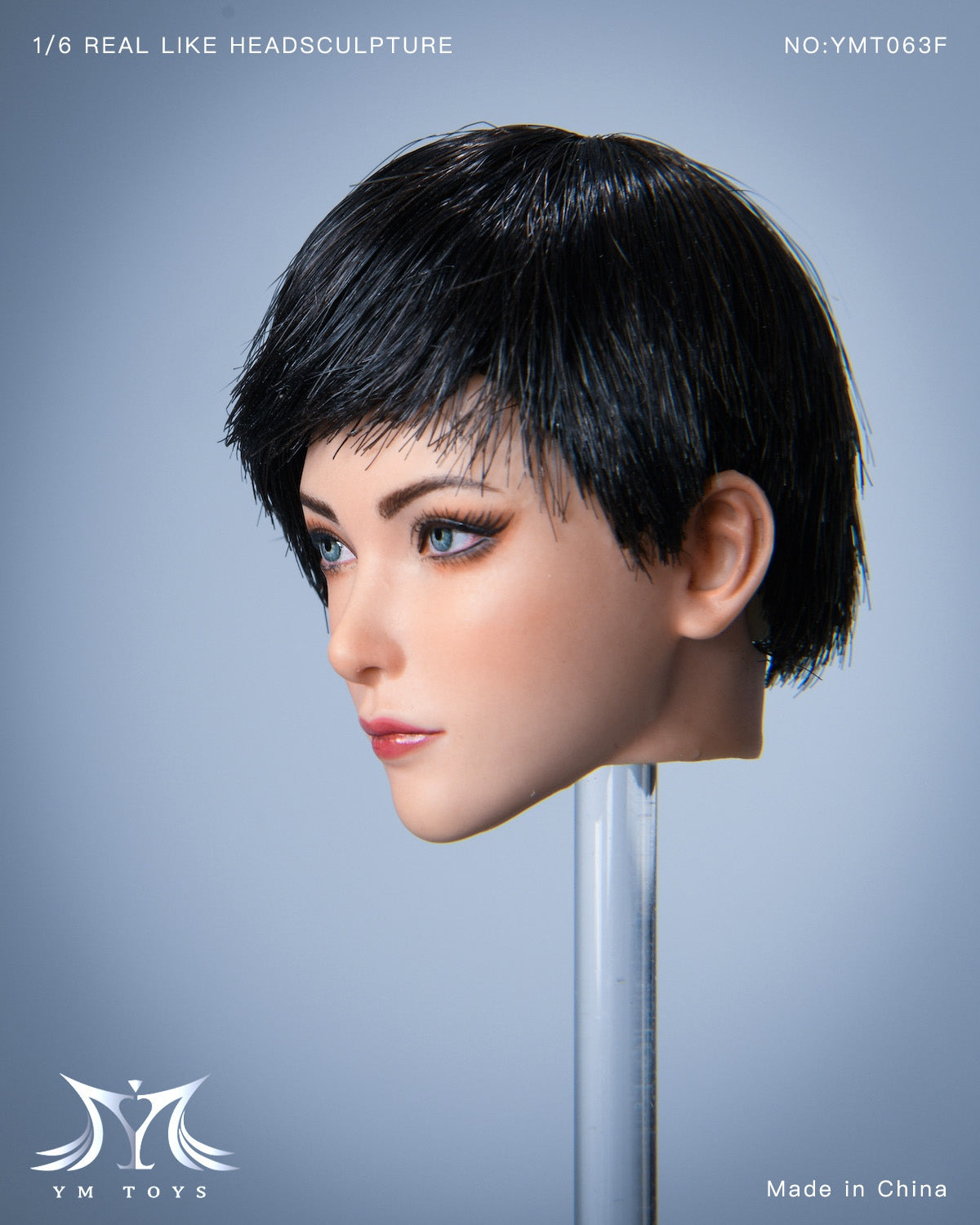 YMTOYS Headsculpt YMT063F for action figure scale 1/6