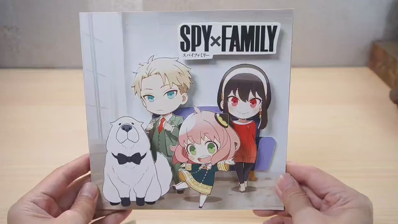 3D Anime Diorama Frame: Spy X Family - 20x20cm Shadowbox wuth Music –  Tamtamtoys